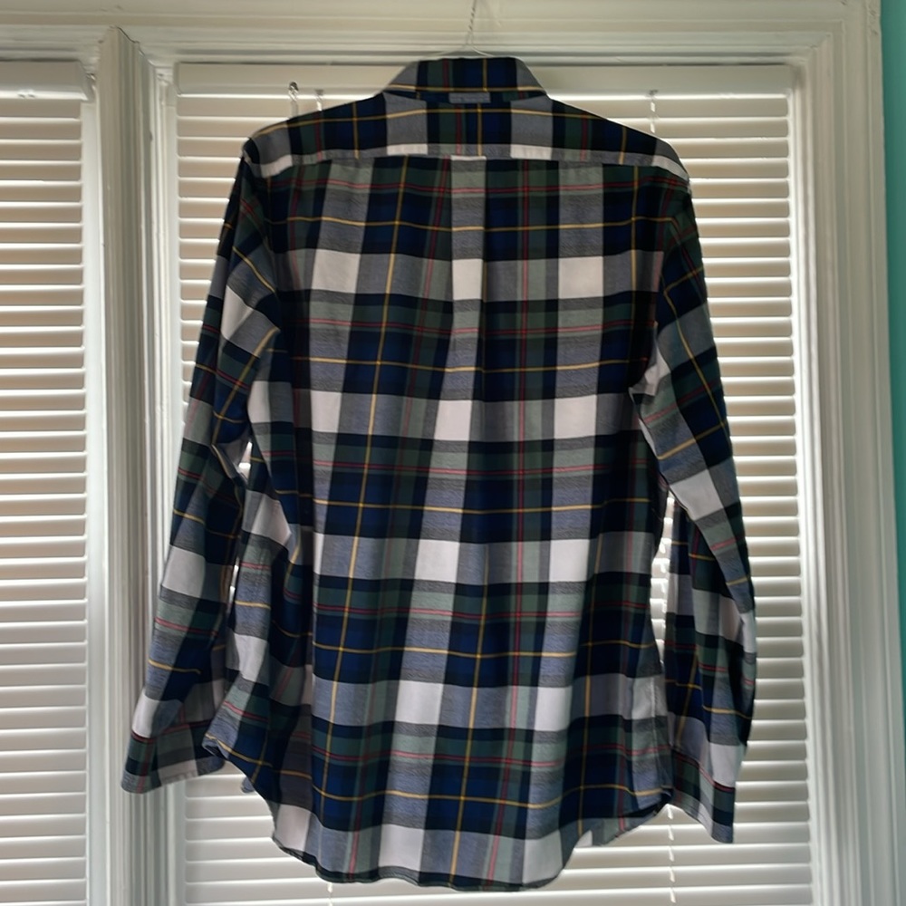 Ralph Lauren soft flannel plaid shirt, XLT. - Picture 2 of 4